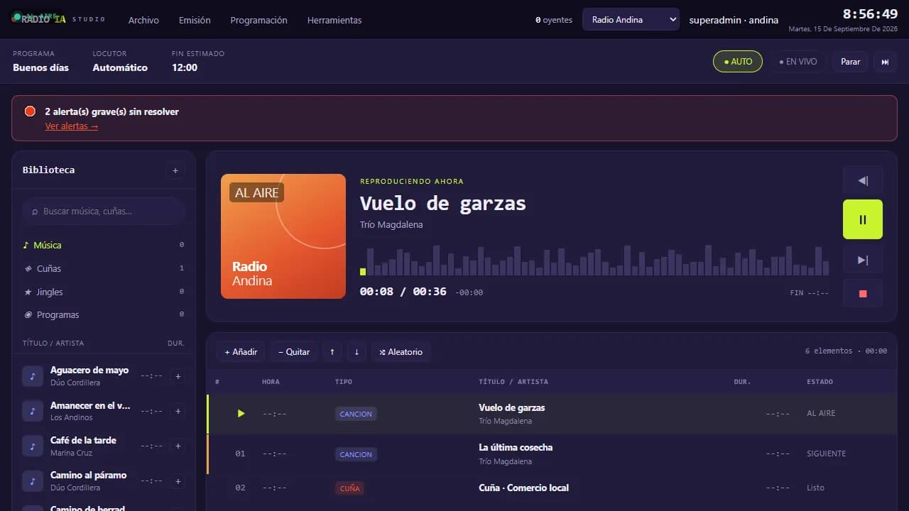 RadioIA Studio
