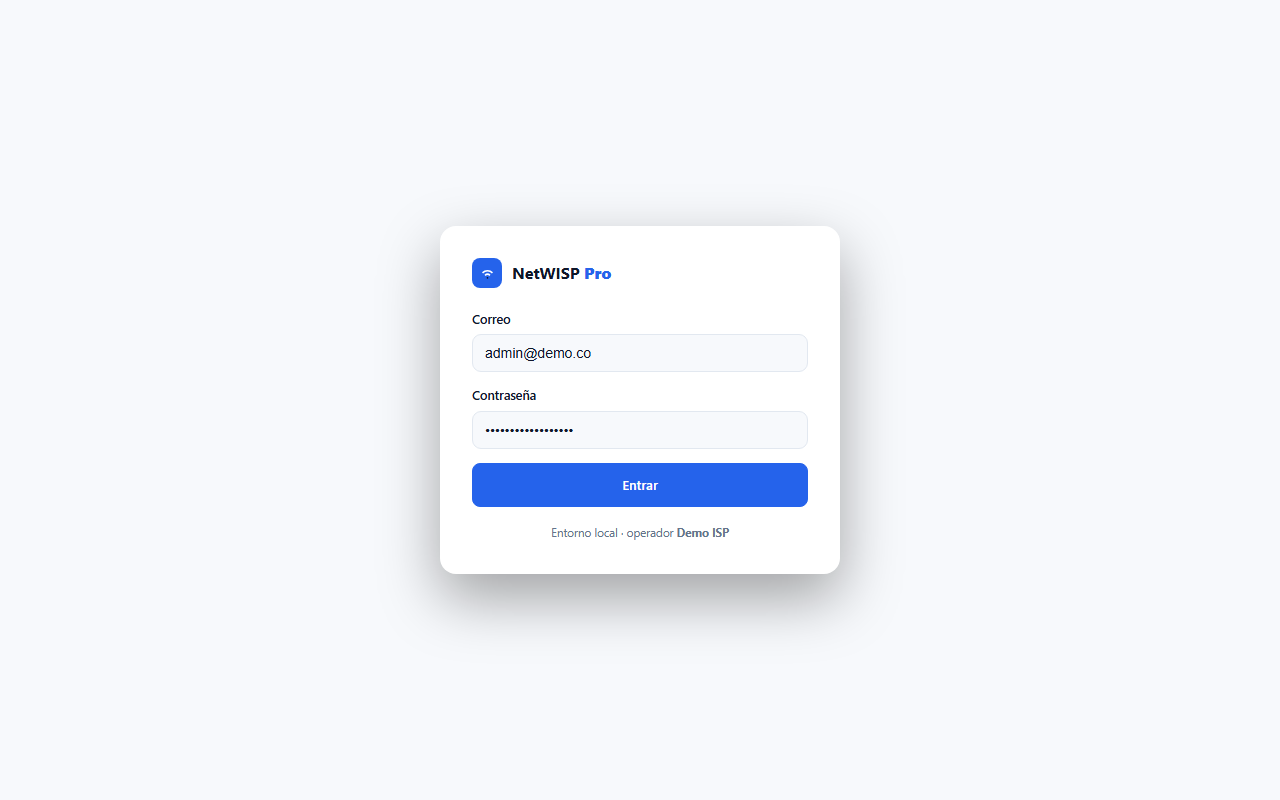 NetWISP Cloud screenshot 2