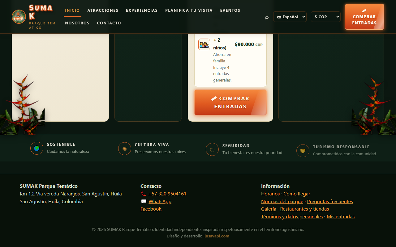 SUMAK Parque Temático, pantalla 4